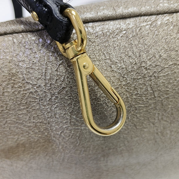 Calfskin Shoulder Bag Beige