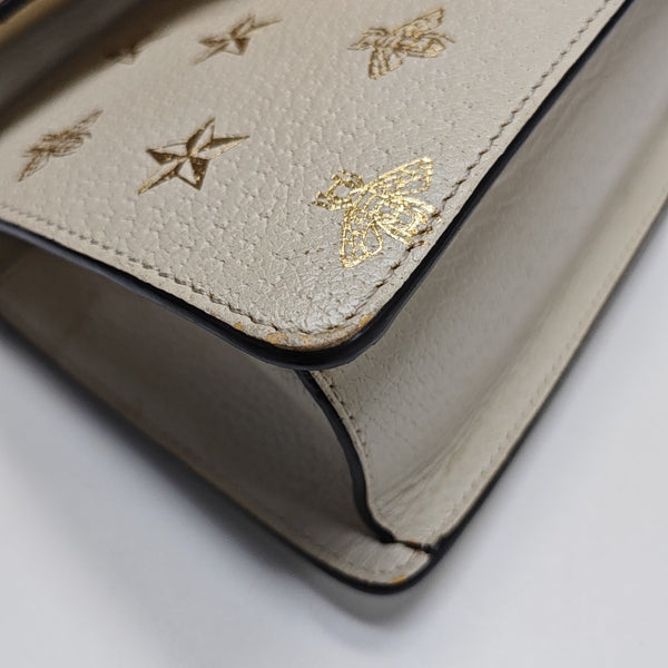 Sylvie Mini Calfskin White