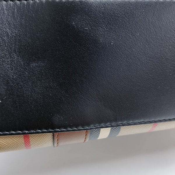 Coated Canvas Small Beige
