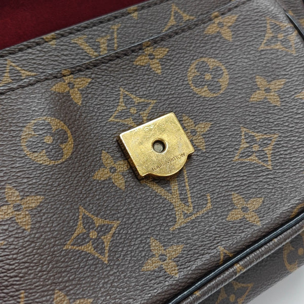 PASSY Monogram Coated Canvas Brown