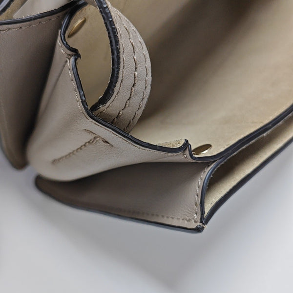 Faye Small Calfskin Gray