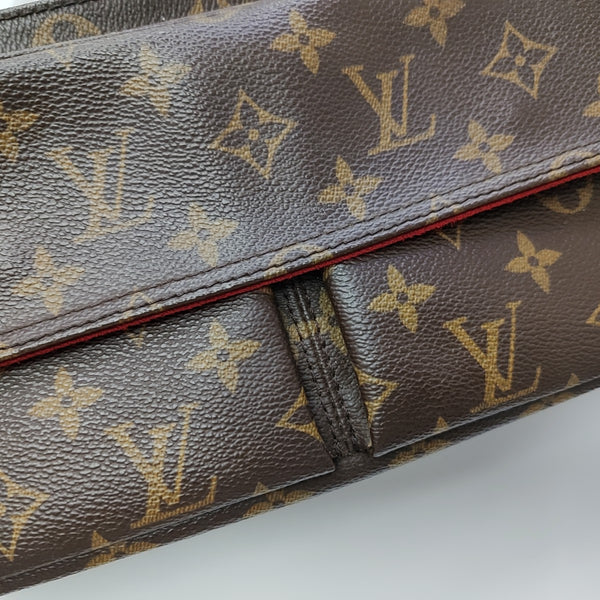 VIVA CITE Monogram Coated Canvas Brown