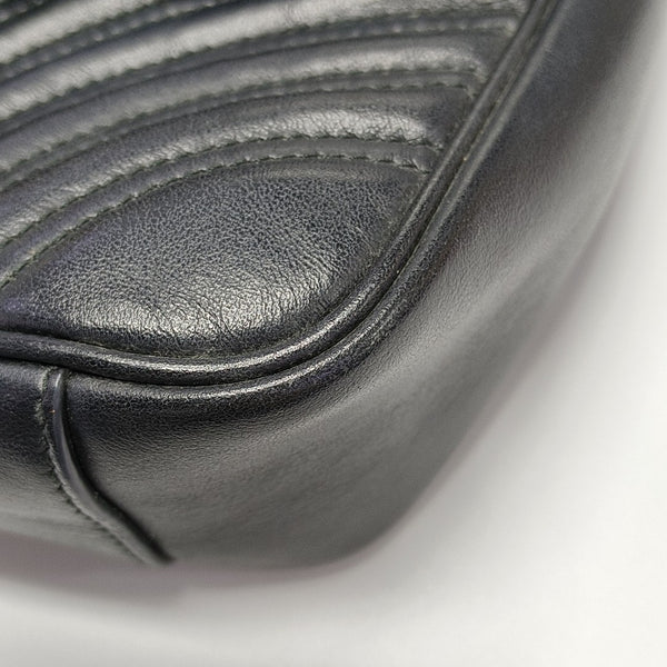 GG Marmont Medium Quilted Calfskin Black