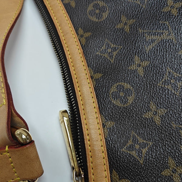TULUM GM Monogram Coated Canvas Brown