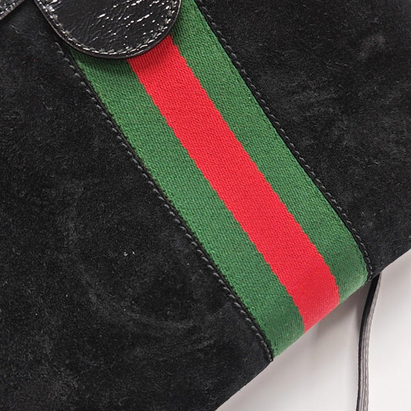 Ophidia Small Suede Black