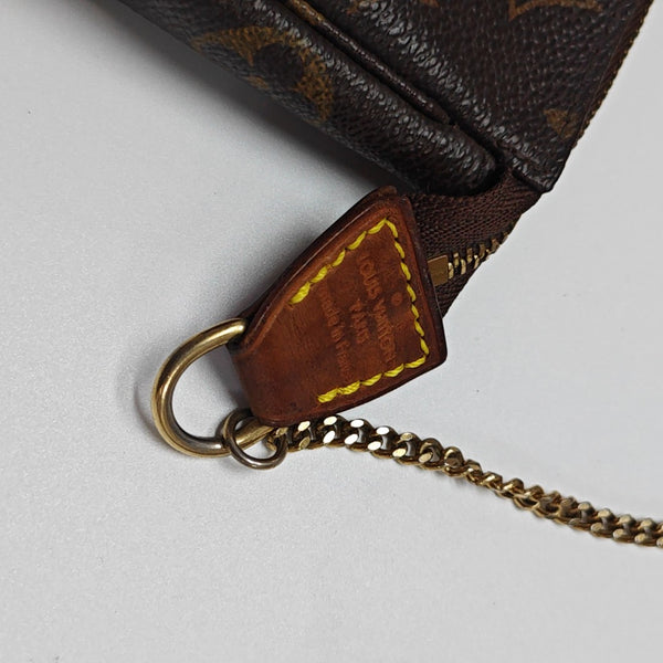 ACCESORIOS Lona recubierta Mini Monogram marrón