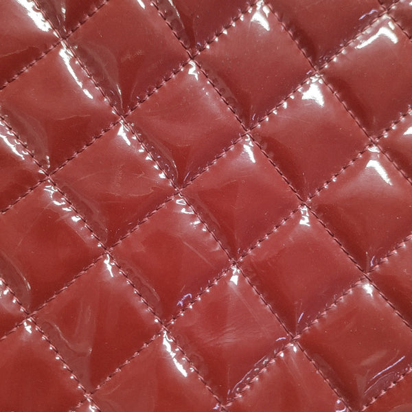 ULTIMATE STITCH Quilted Calfskin Red