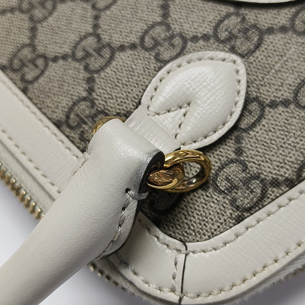Horsebit 1955 Mini Coated Canvas Beige