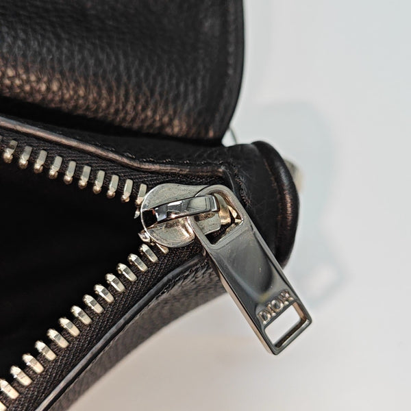 Saddle Mini Calfskin Black