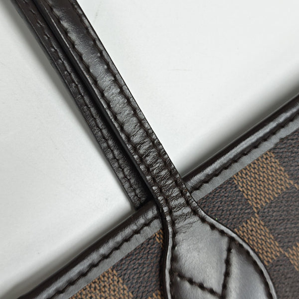 NEVERFULL MM Damier Ebene Coated Canvas Brown