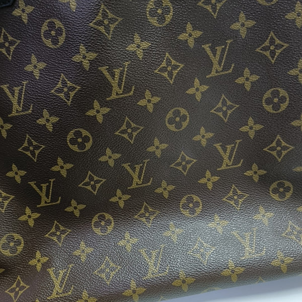 KITAN Monogram Coated Canvas Brown