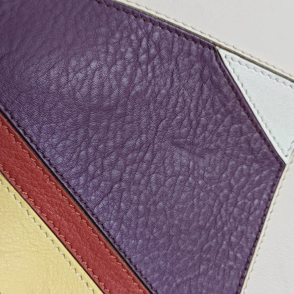 Peekaboo Medium Quilted Calfskin Multicolor