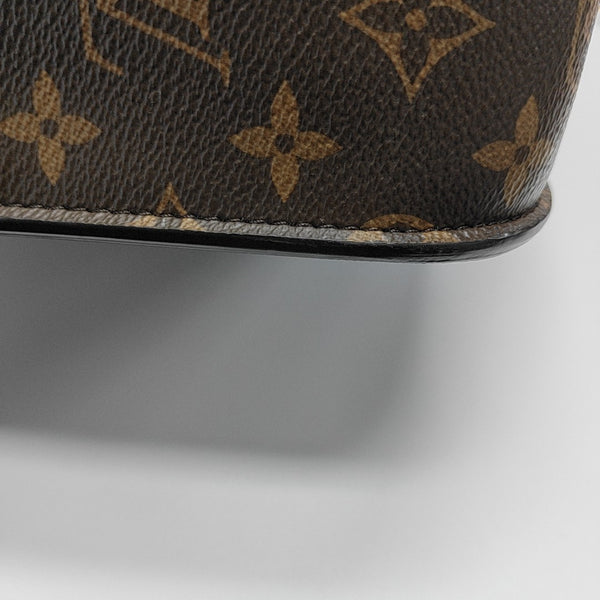 PASSY Monogram Coated Canvas Brown