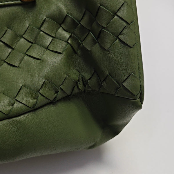 Lambskin Tote Bag Green