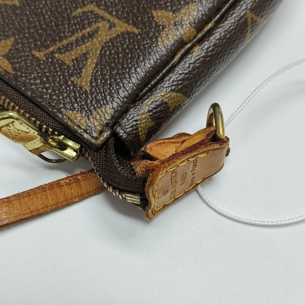 ACCESSOIRES Monogram Coated Canvas Brown