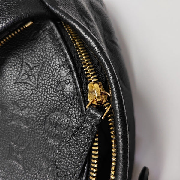 SORBONNE Monogram Calfskin Black
