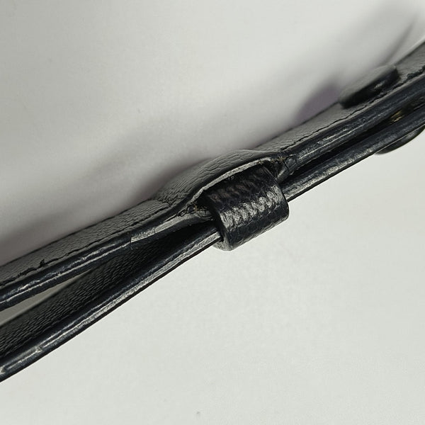 Gancini Small Calfskin Black