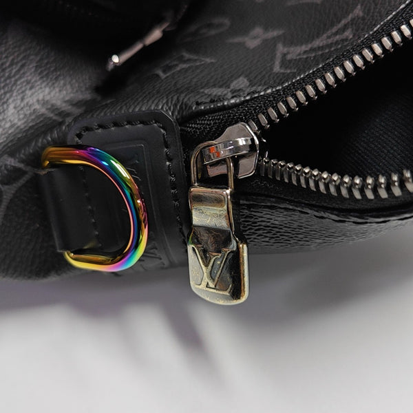 DISCOVERY PM Monogram Coated Canvas Black