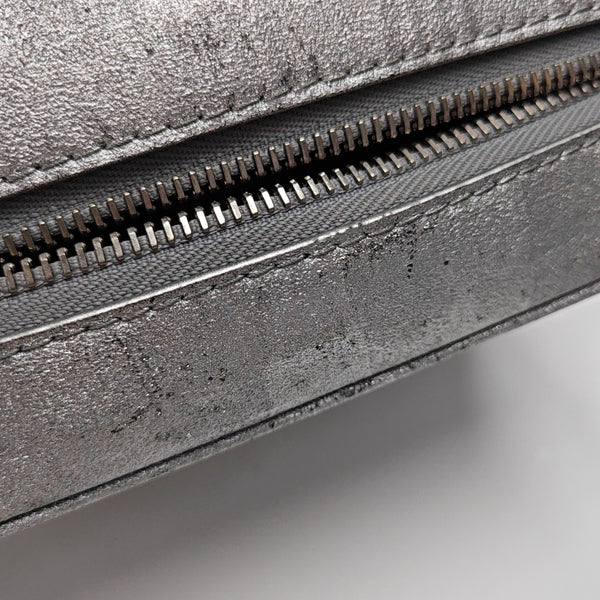 SOFT TRUNK Mini Damier Special Material Silver
