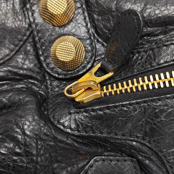 Classic City Medium Lambskin Black