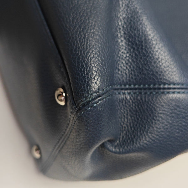 CERF Grained Calfskin Blue