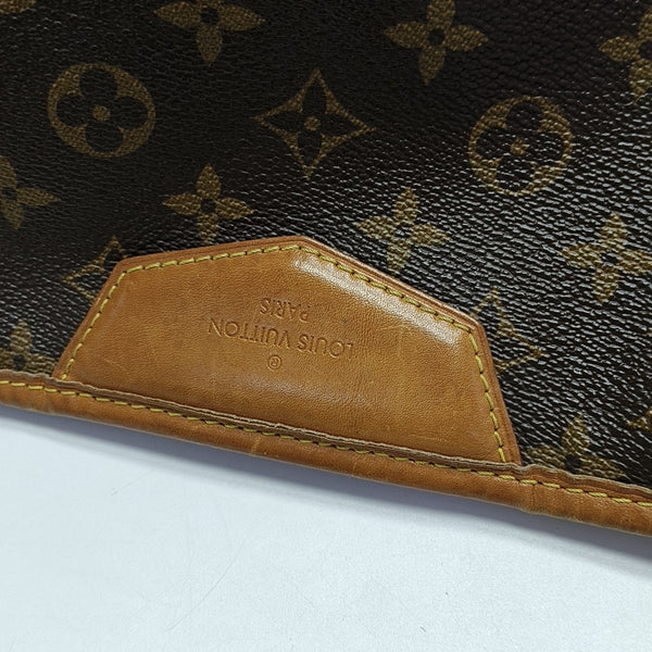 RETIRO GM Monogram Coated Canvas Brown
