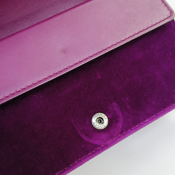 Dionysus Super Mini Velvet Red
