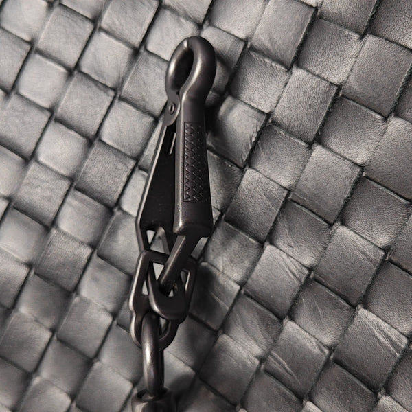 Calfskin Crossbody Bag Black