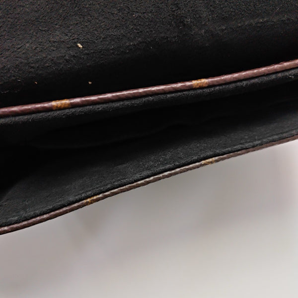 Authenticated pre-owned LOCKY BB Monogram Coated Canvas Brown - Shoulder Bag at Looply