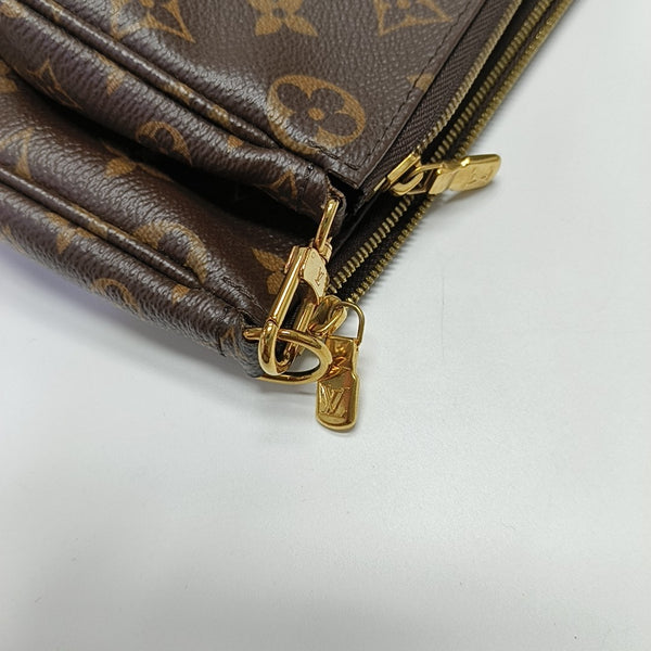 MULTI Monogram Coated Canvas Brown