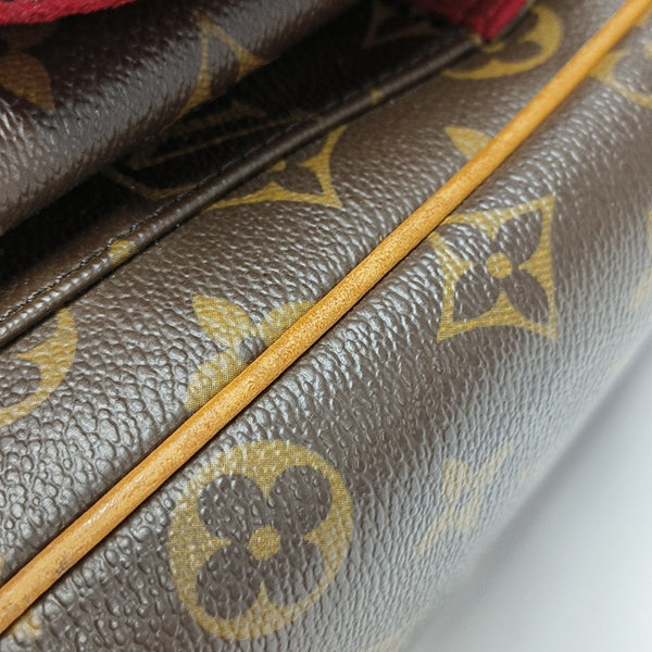 MULTIPLE Monogram Coated Canvas Brown
