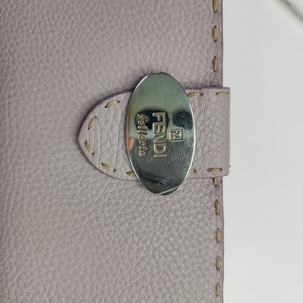 Calfskin Wallet Purple