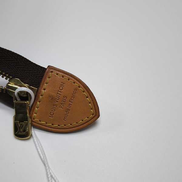 TOILET POCKET 26 Monogram Coated Canvas Brown