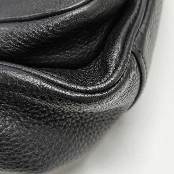 Calfskin Shoulder Bag Black