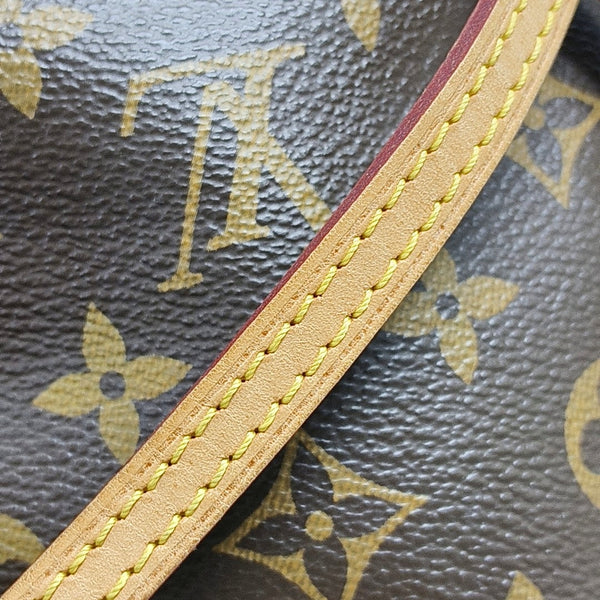 Authenticated pre-owned NÉONOÉ Nano Monogram Coated Canvas Brown - Bucket Bag at Looply