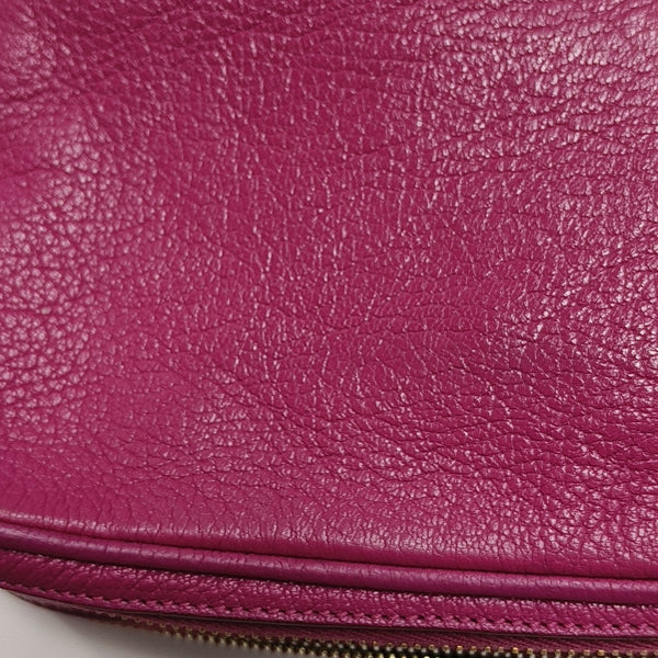 Calfskin Shoulder Bag Red