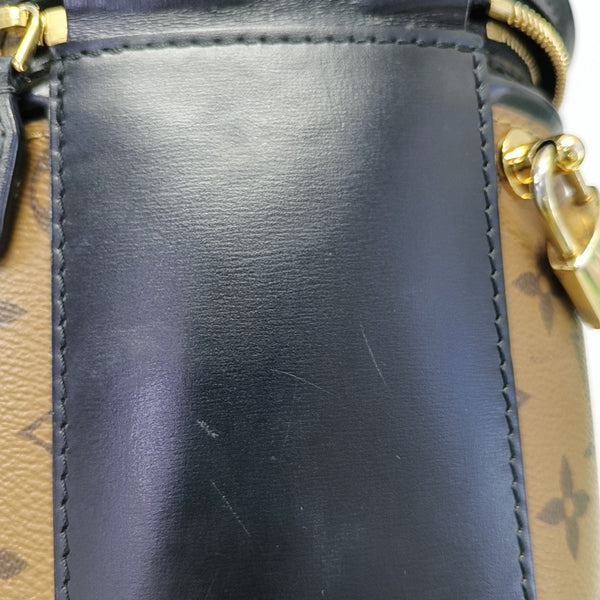 CANNES PM Monogram Coated Canvas Brown