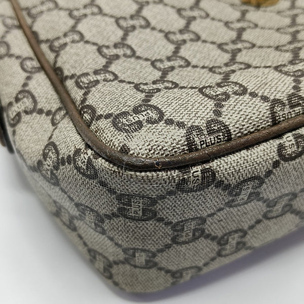 Monogram Coated Canvas Beige