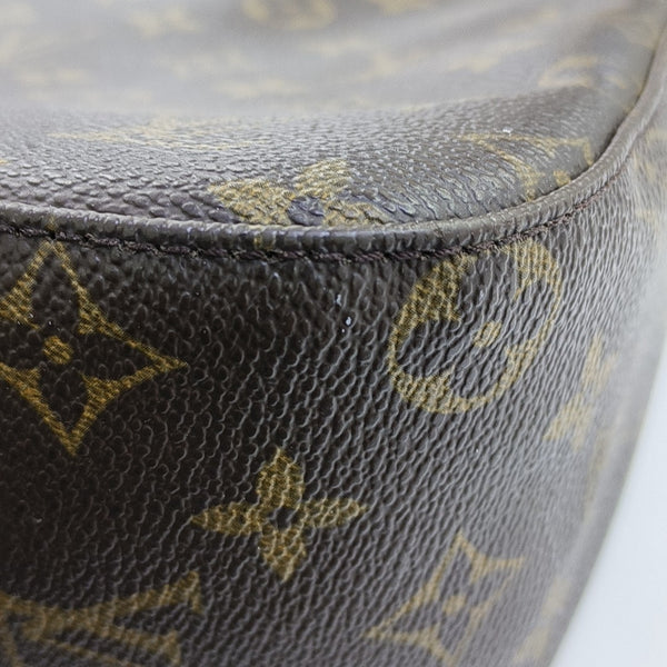 LOOPING MM Monogram Coated Canvas Brown