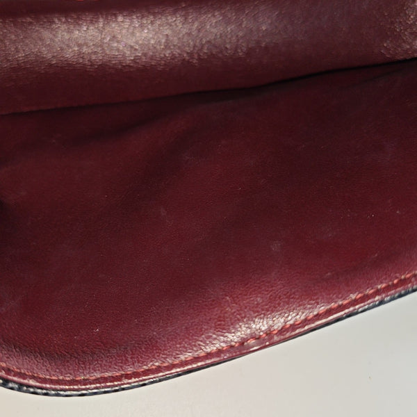 CLASSIC FLAP Small Quilted Grained Calfskin Black