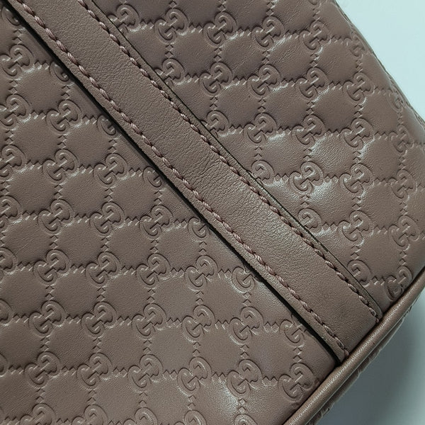 Microguccissima Monogram Calfskin Beige
