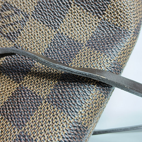 NEVERFULL MM Damier Ebene Coated Canvas Brown