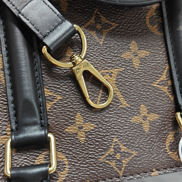 SOUFFLOT BB Monogram Coated Canvas Brown