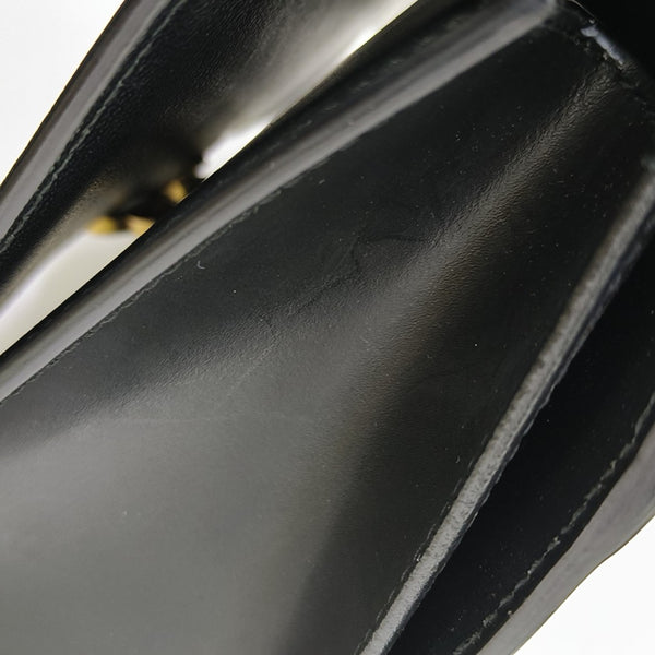 Hourglass Small Calfskin Black