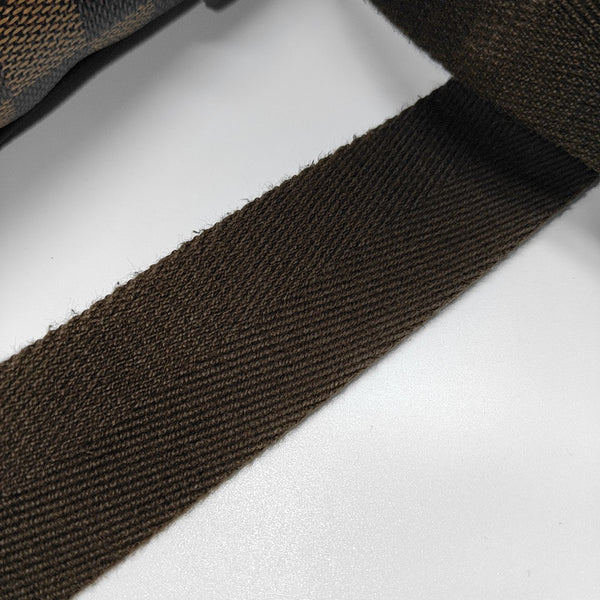 DISTRICT PM Damier Ebene Coated Canvas Brown