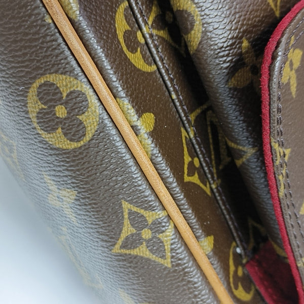 MULTIPLE Monogram Coated Canvas Brown