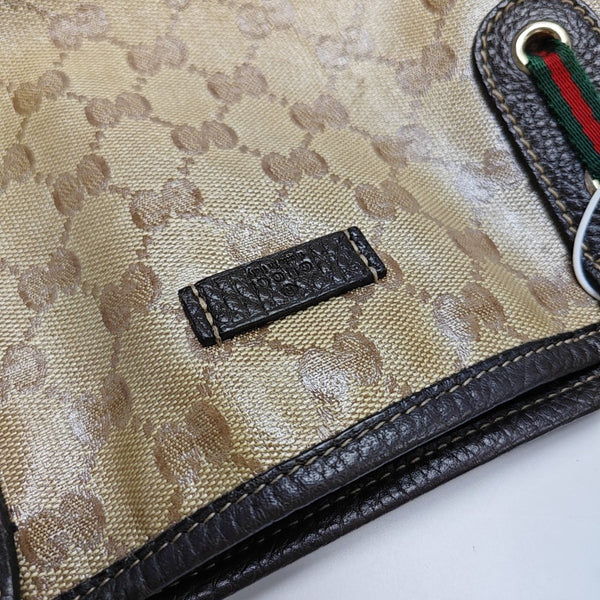 Princy Monogram Coated Canvas Brown