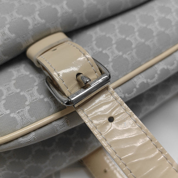 Canvas Top Handle Bag Blue
