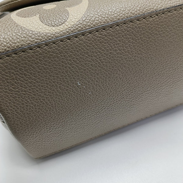 MADELEINE Monogram Calfskin Gray