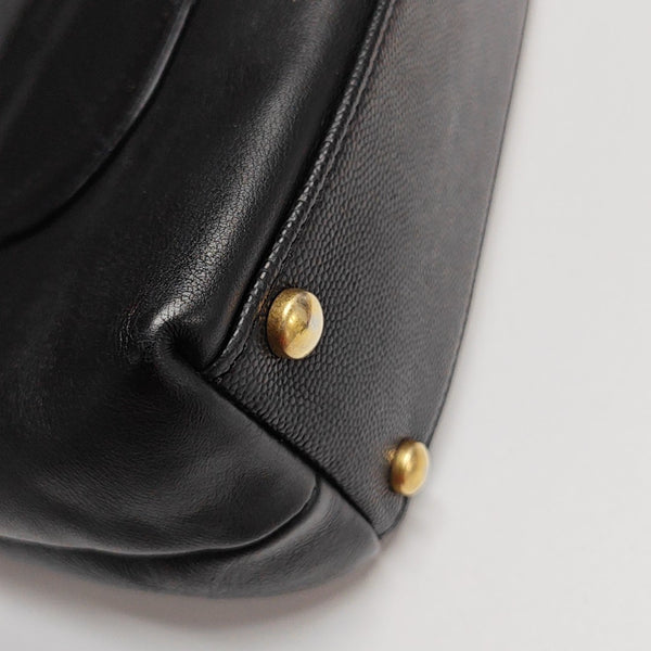 Quilted Calfskin Black